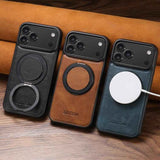 Suteni G3 Oil Wax 360 Rotation Holder MagSafe Back Phone Case