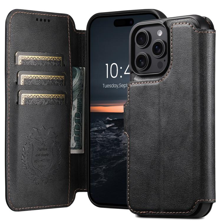 Suteni Q05 2-in-1 Multi-function Detachable Wallet MagSafe Phone Case