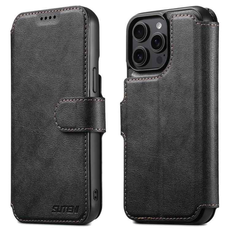 Suteni Q05 2-in-1 Multi-function Detachable Wallet MagSafe Phone Case