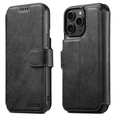 Suteni Q05 2-in-1 Multi-function Detachable Wallet MagSafe Phone Case