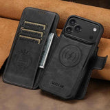 Suteni Q05 2-in-1 Multi-function Detachable Wallet MagSafe Phone Case