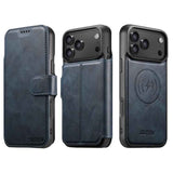 Suteni Q05 2-in-1 Multi-function Detachable Wallet MagSafe Phone Case