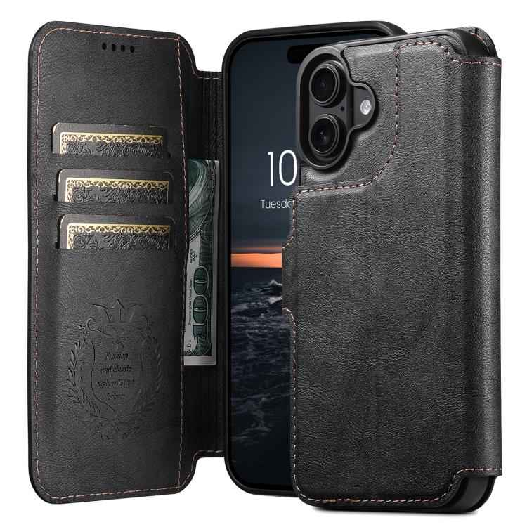 Suteni Q05 2-in-1 Multi-function Detachable Wallet MagSafe Phone Case