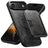 Suteni M3 Card Bag MagSafe Cowhide Texture Leather Phone Case