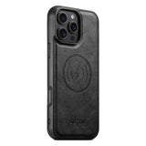 Suteni G5 Cowhide Leather MagSafe Magnetic Phone Case