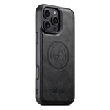 Suteni G5 Cowhide Leather MagSafe Magnetic Phone Case