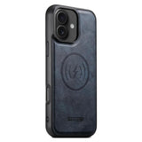 Suteni G5 Cowhide Leather MagSafe Magnetic Phone Case