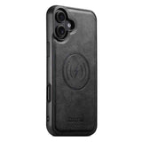 Suteni G5 Cowhide Leather MagSafe Magnetic Phone Case