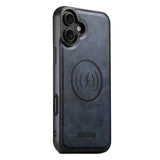 Suteni G5 Cowhide Leather MagSafe Magnetic Phone Case