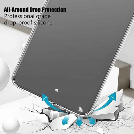 Kalebol 1.5mm Thickened Rounded Corner Transparency TPU Phone Case