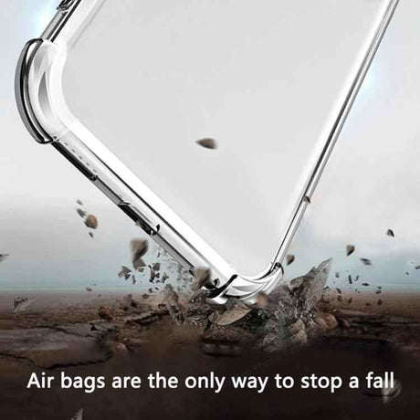 Kalebol 1.5mm Four-Corner Airbags Shockproof Transparency TPU Phone Case