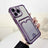 Four-cornered Glitter Electroplated Card Bag TPU Phone Case