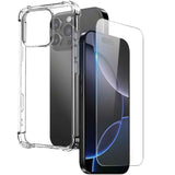 NORTHJO 2 in 1 TPU Airbag Shockproof Phone Case with Screen Film