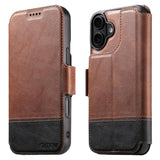 Suteni Q06 2-in-1 Multi-function Detachable Wallet MagSafe Phone Case