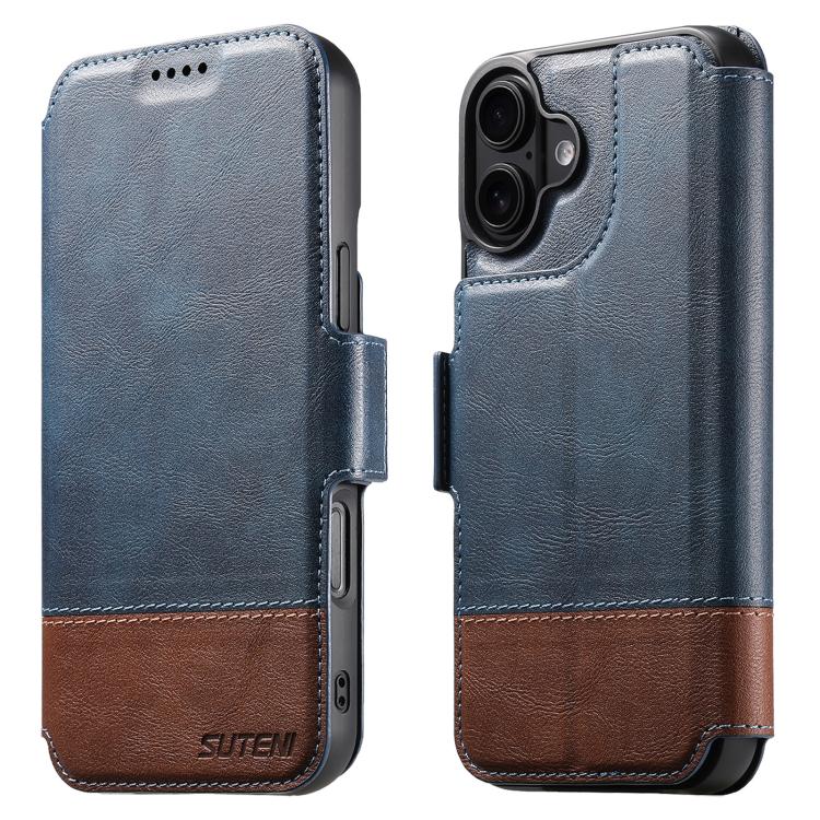 Suteni Q06 2-in-1 Multi-function Detachable Wallet MagSafe Phone Case