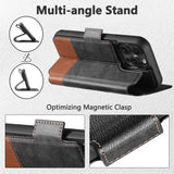 Suteni Q06 2-in-1 Multi-function Detachable Wallet MagSafe Phone Case