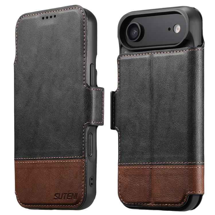 Suteni Q06 2-in-1 Multi-function Detachable Wallet MagSafe Phone Case