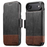 Suteni Q06 2-in-1 Multi-function Detachable Wallet MagSafe Phone Case