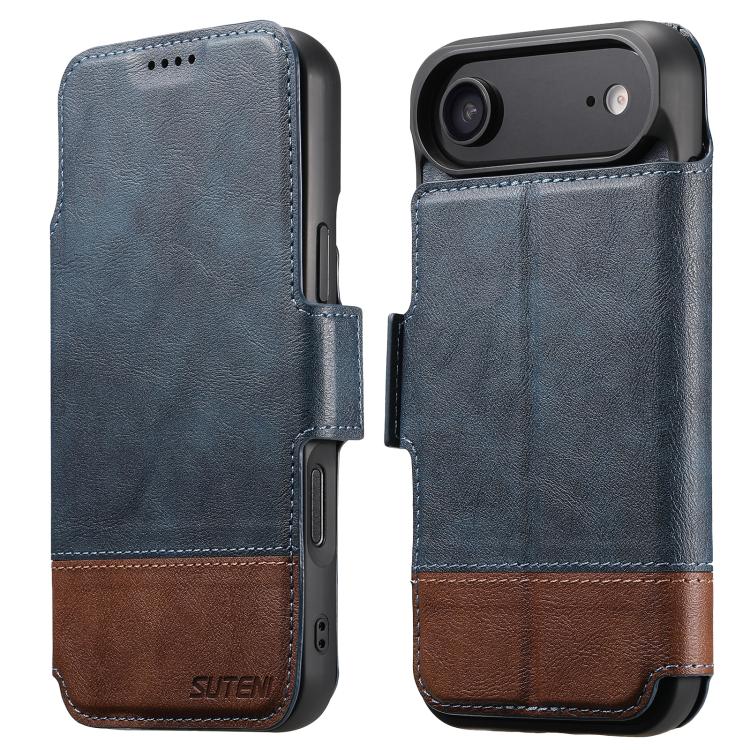 Suteni Q06 2-in-1 Multi-function Detachable Wallet MagSafe Phone Case