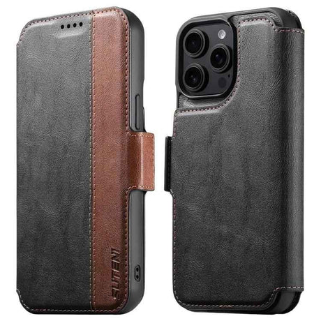 Suteni Q07 2-in-1 Multi-function Detachable Wallet MagSafe Phone Case