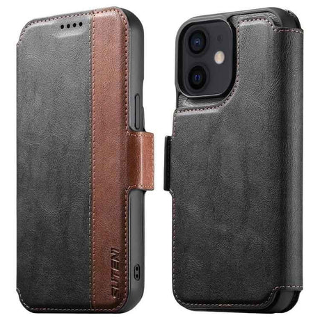 Suteni Q07 2-in-1 Multi-function Detachable Wallet MagSafe Phone Case