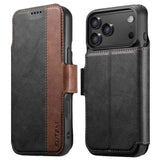 Suteni Q07 2-in-1 Multi-function Detachable Wallet MagSafe Phone Case