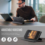 CaseMe 033 Calf Leather Lining Microfibre RFID Blocking Phone Case