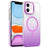 Gold Diamond Glitter Gradient MagSafe Shockproof Phone Case