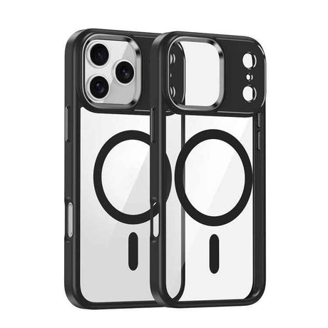 Metal Eyes Lens Ring MagSafe Anti-drop Phone Case