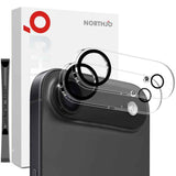 2pcs NORTHJO Camera Lens Protector 3D Night Shot Tempered Glass Film