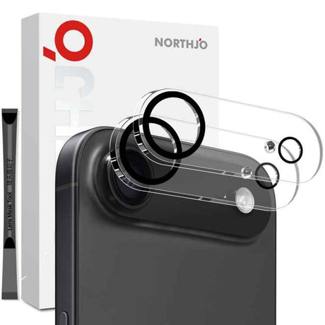 2pcs NORTHJO Camera Lens Protector 3D Night Shot Tempered Glass Film