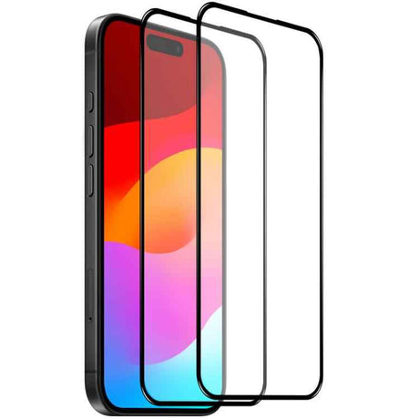 2pcs NORTHJO A++ 0.3mm Screen Full Glue Silk Printing Tempered Glass Film