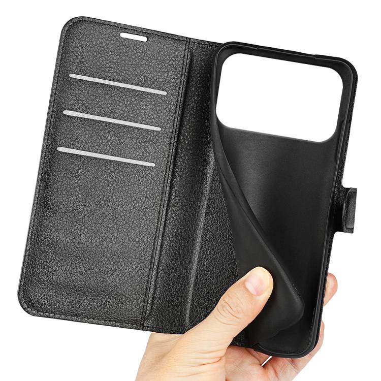 Litchi Texture Horizontal Flip Leather Phone Case with Holder