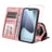 ENKAY Card Wallet Calf Texture Leather Phone Case with Thickened Glue No White Edge Film