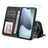 ENKAY Card Wallet Calf Texture Leather Phone Case with Thickened Glue No White Edge Film