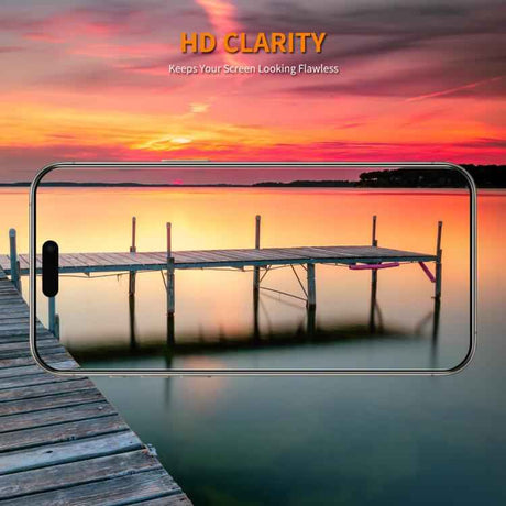 ENKAY Thickened Glue No White Edge 9H Big Arc Edge High Aluminum-silicon Tempered Glass Film