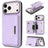 Kalebol Strong MagSafe Magnetic Two-Fold Card Bag Leather Phone Case