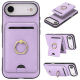Kalebol Strong MagSafe Ring Magnetic Card Bag Holder Leather Phone Case