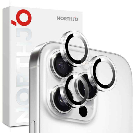 NORTHJO Camera Lens Protector Clear Ring Tempered Glass Film
