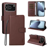 ENKAY RFID Blocking Wallet Kickstand Litchi Texture Leather Phone Case
