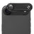 ENKAY Anti-reflection Camera Lens Brushed Aluminium Alloy Tempered Glass Film