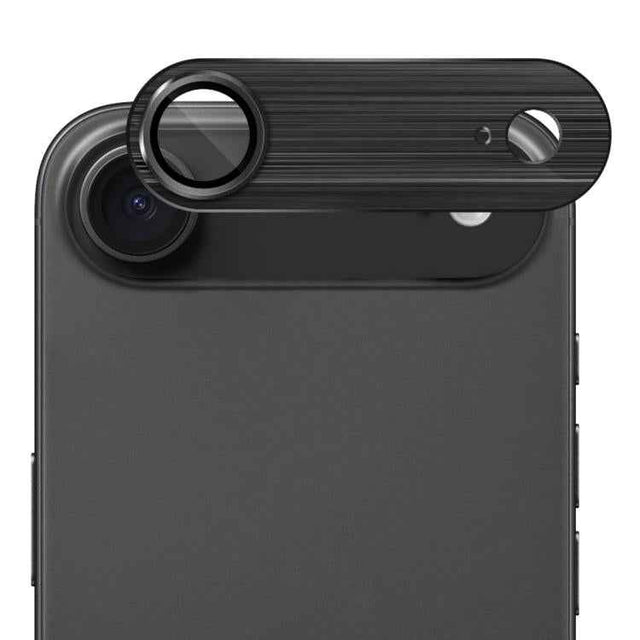 ENKAY Anti-reflection Camera Lens Brushed Aluminium Alloy Tempered Glass Film