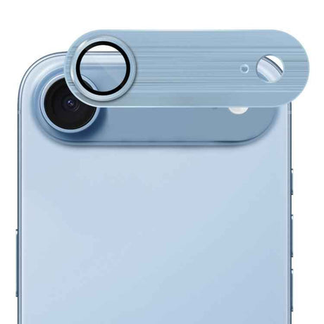 ENKAY Anti-reflection Camera Lens Brushed Aluminium Alloy Tempered Glass Film