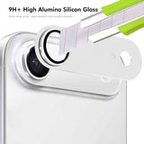 ENKAY CD Texture Aluminium Alloy Tempered Glass Lens Cover Film