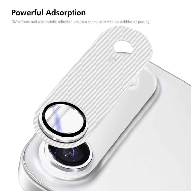ENKAY CD Texture Aluminium Alloy Tempered Glass Lens Cover Film