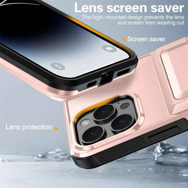 Kalebol Flip Card Wallet Holder Shockproof Phone Case