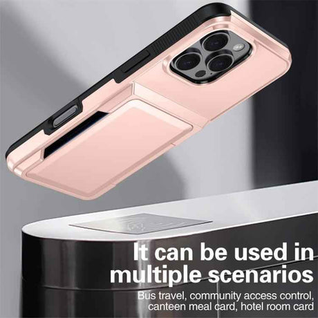 Kalebol Flip Card Wallet Holder Shockproof Phone Case