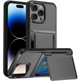 Kalebol Flip Card Wallet Holder Shockproof Phone Case