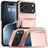 Kalebol Flip Card Wallet Holder Shockproof Phone Case