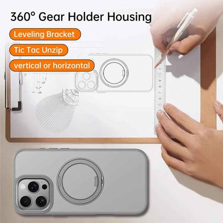 Kalebol Rotating Magnetic Holder MagSafe Phone Case